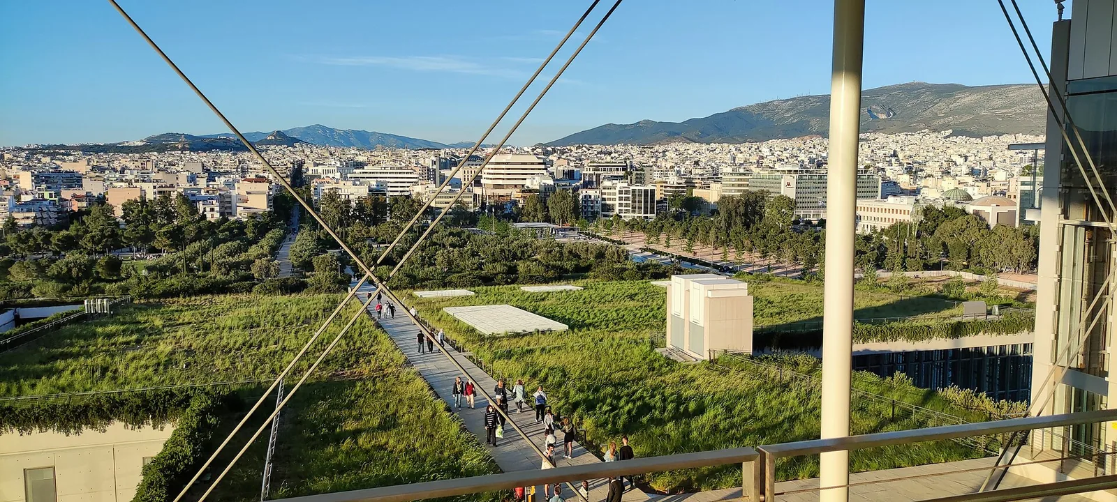Kallithea · Stavros Niarchos Parkı ve kent dokusu
